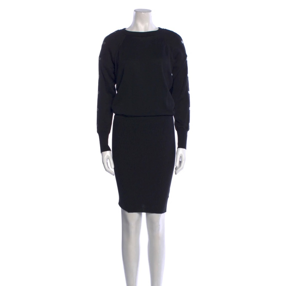 ALL SAINTS Bateau Neckline Knee-Length Dress